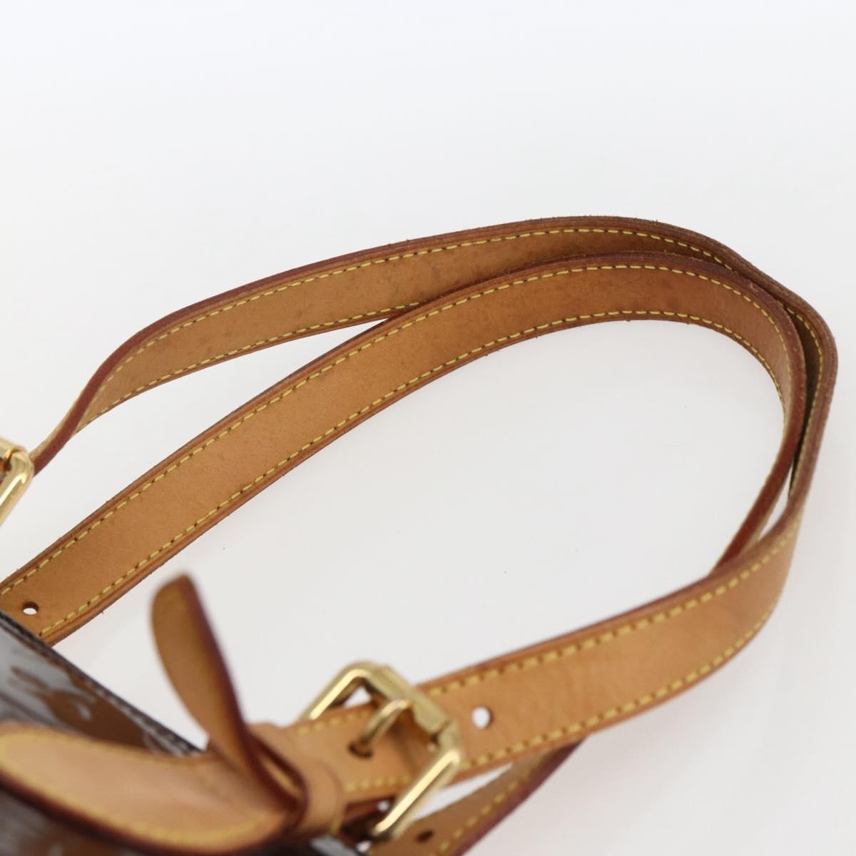 Louis Vuitton Rosewood Avenue Handbag Monogram Vernis, BURGUNDY, PATENT_LEATHER, Shoulder bag