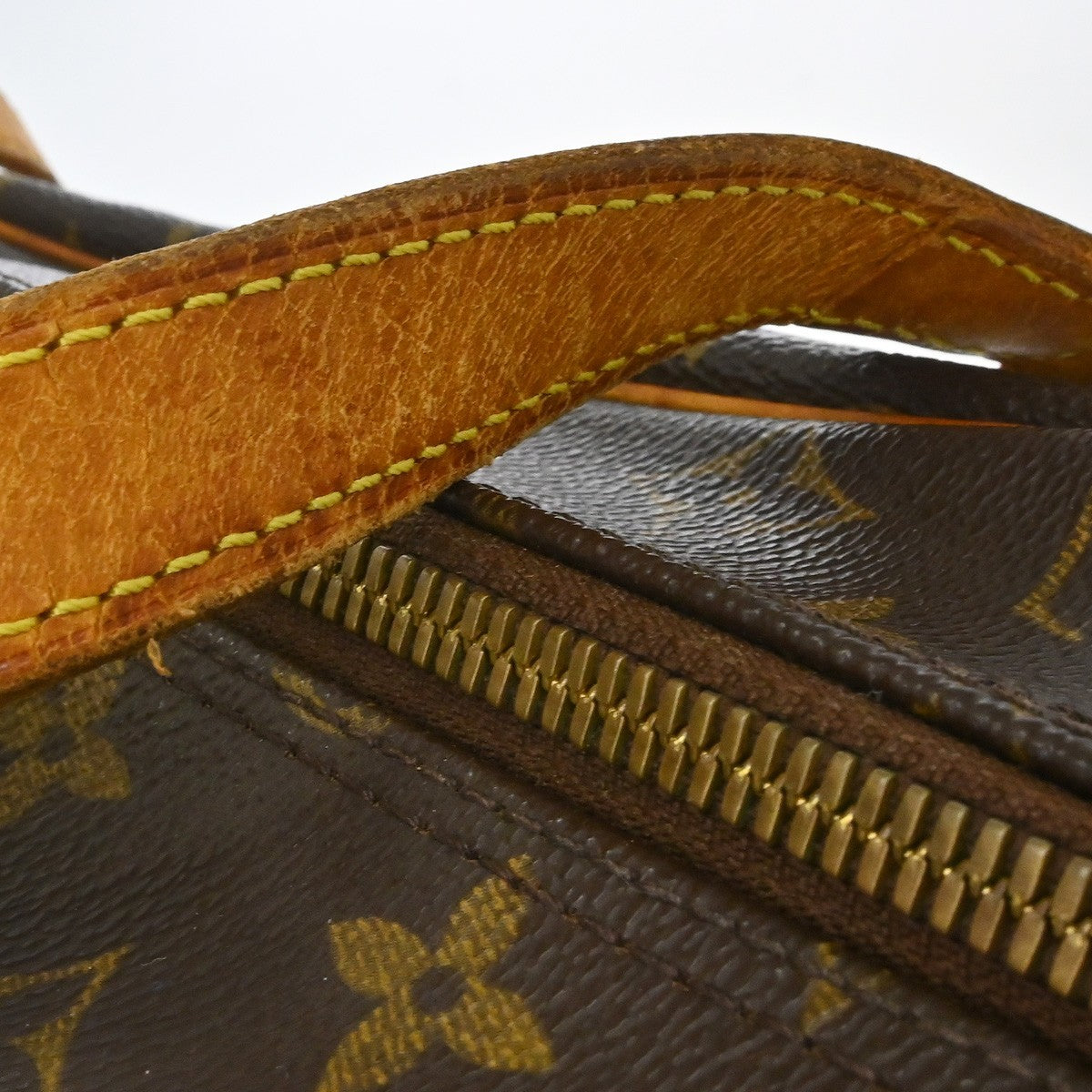 Louis Vuitton Cite Handbag Monogram Canvas, Brown, Canvas, Shoulder Bag