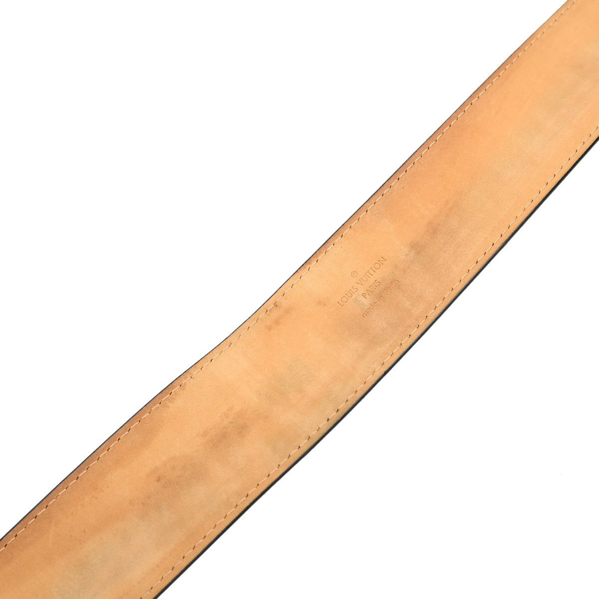 Louis Vuitton Travelling Requisites Belt Leather, BLACK, LEATHER, Belts