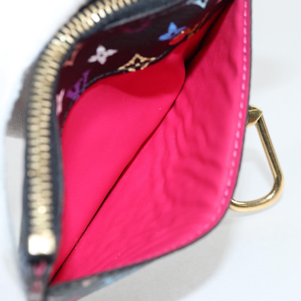 Louis Vuitton Pochette clés NM Monogram Multicolor Canvas, MULTICOLOUR, CANVAS, Wallets