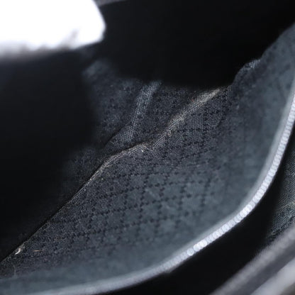 Gucci Vintage Bamboo Handle Tote Canvas, BLACK, CANVAS, Tote bag