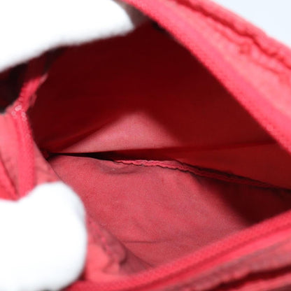 Prada Front Pocket Messenger Bag Tessuto, Red, Nylon, Shoulder Bag