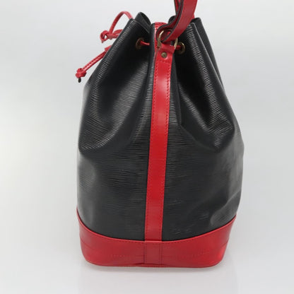 Louis Vuitton Bicolor Noe Handbag Epi Leather, Black, Leather, Shoulder Bag