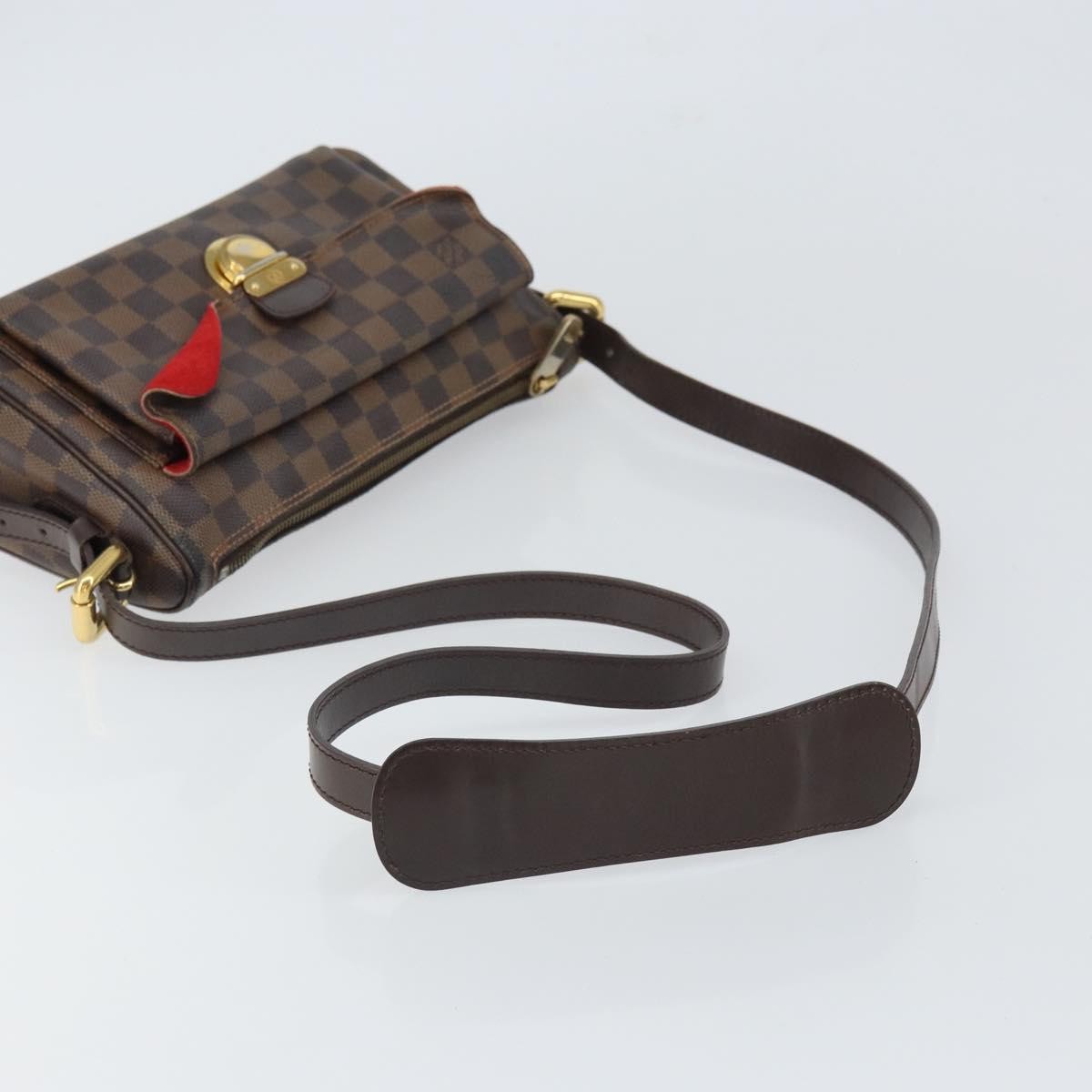 Louis Vuitton Ravello Handbag Damier, BROWN, CANVAS, Shoulder bag