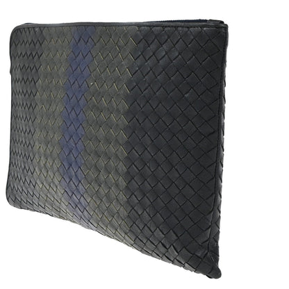 Bottega Veneta Portfolio Pouch Intrecciato Nappa, MULTICOLOUR, LEATHER, Clutche & pouche