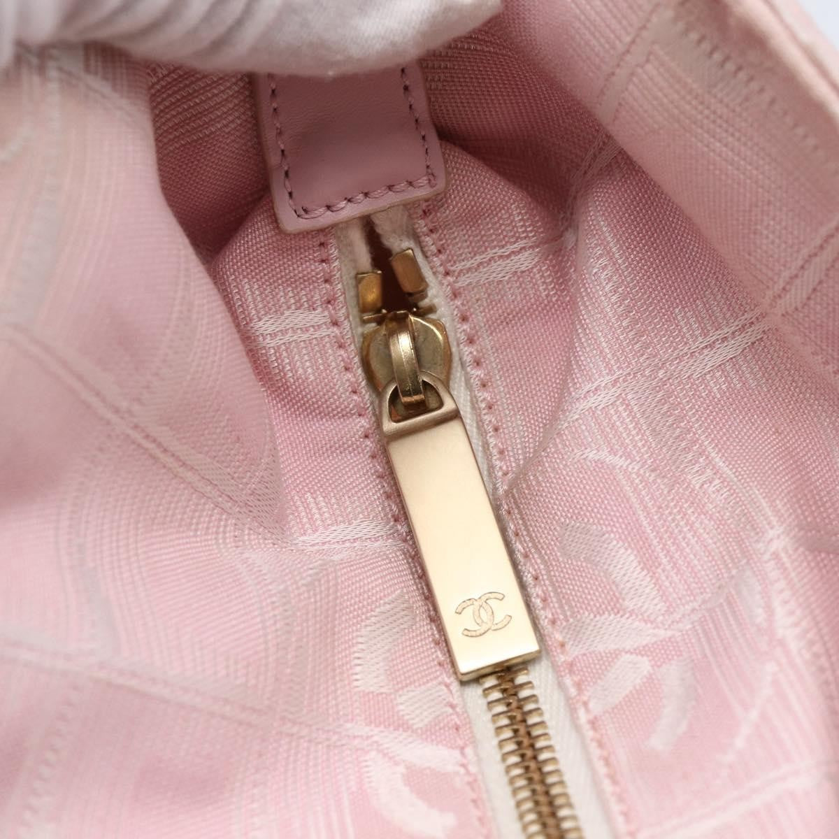 Chanel Travel Line Tote Nylon, PINK, NYLON, Tote bag