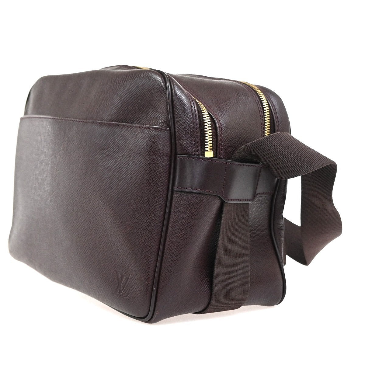 Louis Vuitton Reporter Bag Taiga Leather, Brown, Leather, Shoulder Bag