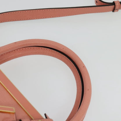 Fendi 2Jours Bag Leather, PINK, LEATHER, Handbag