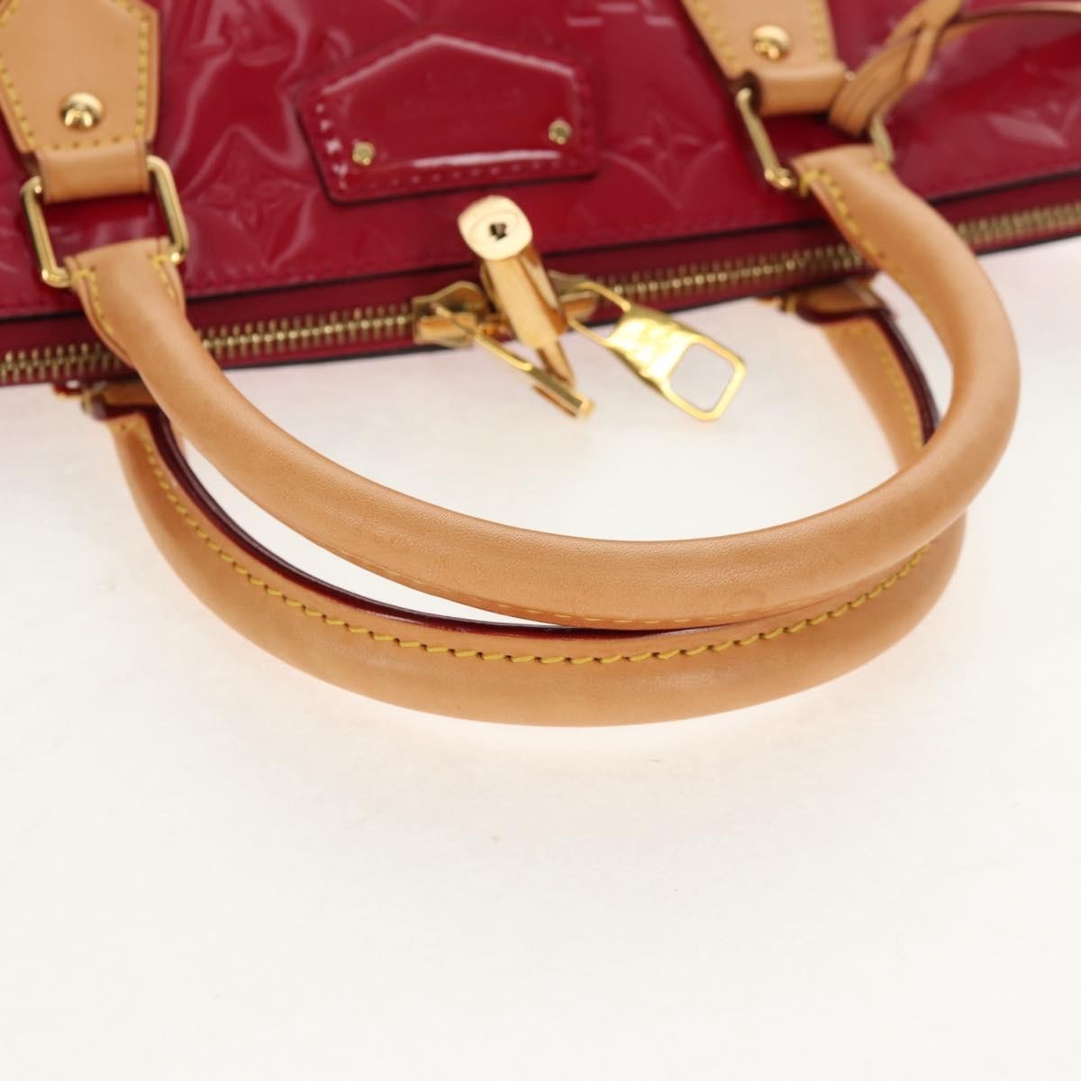 Louis Vuitton Montebello Handbag Monogram Vernis, PINK, PATENT_LEATHER, Handbag
