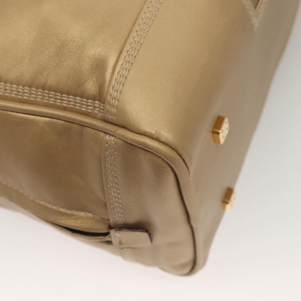 Loewe Amazona Bag Leather, GOLD, LEATHER, Handbag