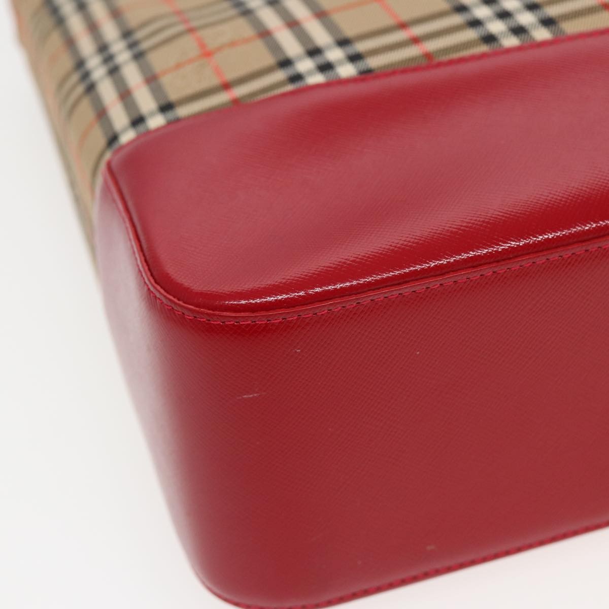 Burberry Nova Check Tote canvas check pattern, BEIGE, CANVAS, Tote bag