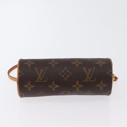 Louis Vuitton Papillon Pochette Monogram Canvas, BROWN, CANVAS, Clutche & pouche