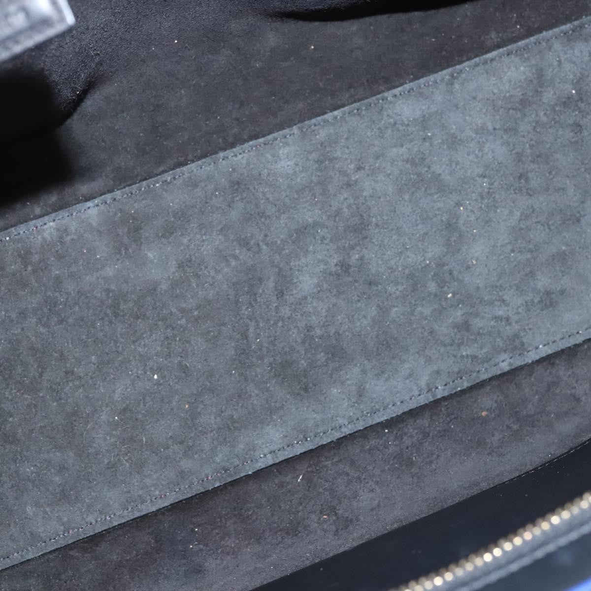 Saint Laurent Rive Gauche Cabas Leather, BLUE, LEATHER, Tote bag