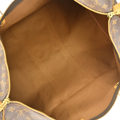 Louis Vuitton Keepall Bag Monogram Canvas, Brown, Canvas, Travel Bag