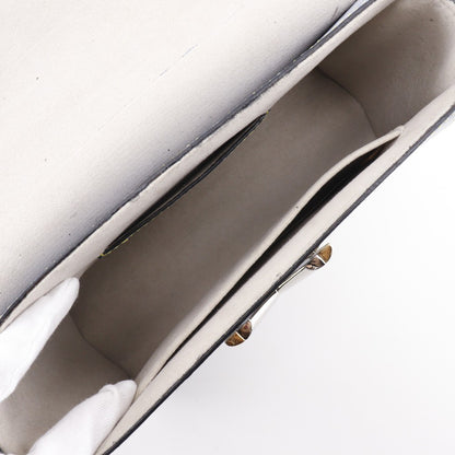 Louis Vuitton Twist Handbag Epi Leather, BLUE, LEATHER, Shoulder bag