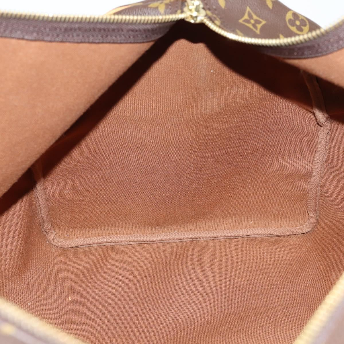Louis Vuitton Keepall Bag Monogram Canvas, BROWN, CANVAS, Travel bag