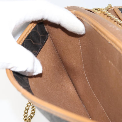 Christian Dior Vintage honeycomb clutch Canvas, BLACK, CANVAS, Clutche & pouche