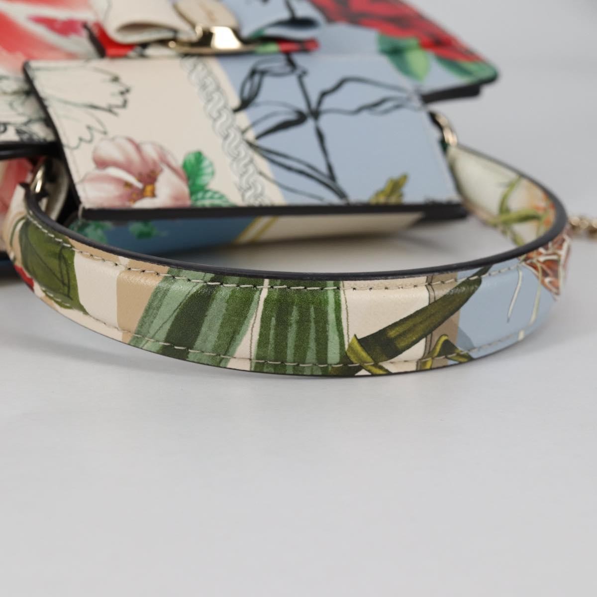 Salvatore Ferragamo Vala Handbag Leather, Multicolour, Leather, Handbag