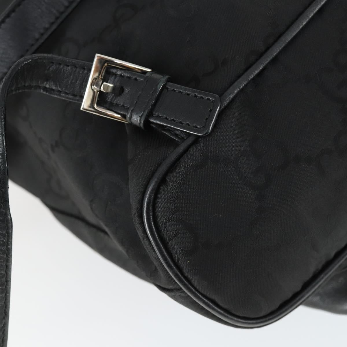 Gucci Vintage Jackie Backpack GG Canvas, BLACK, CANVAS, Backpack