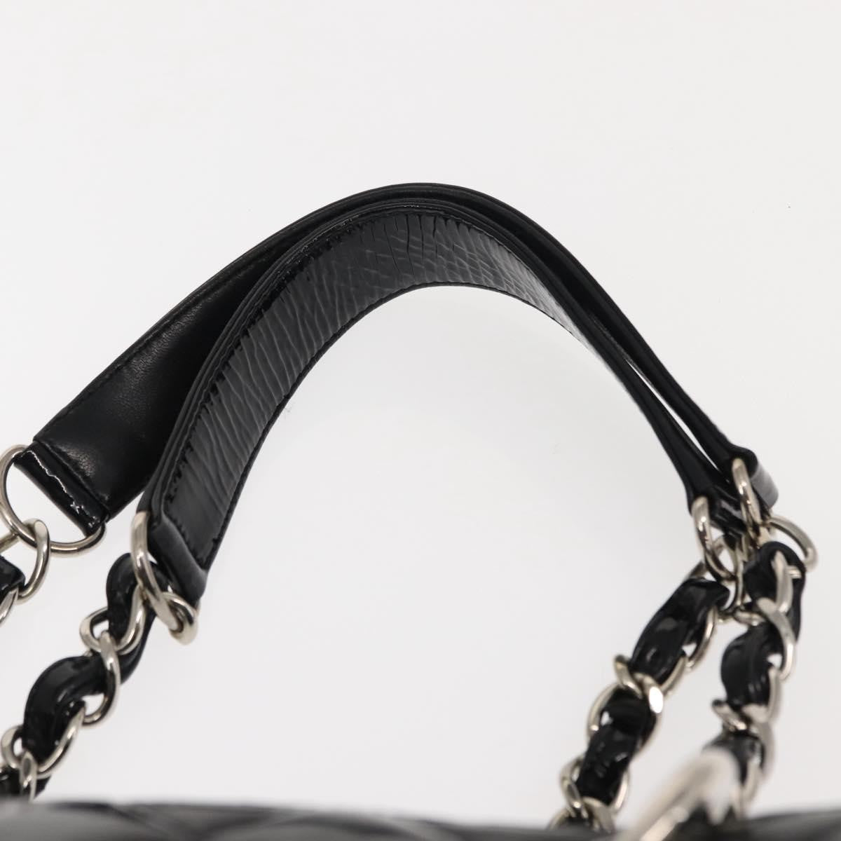 Chanel Grand Shopping Tote Quilted Patent, BLACK, PATENT_LEATHER, Tote bag