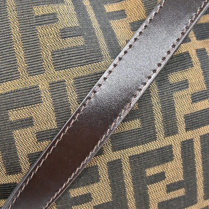 Fendi Mama Forever Bag Zucca Canvas, BROWN, CANVAS, Handbag