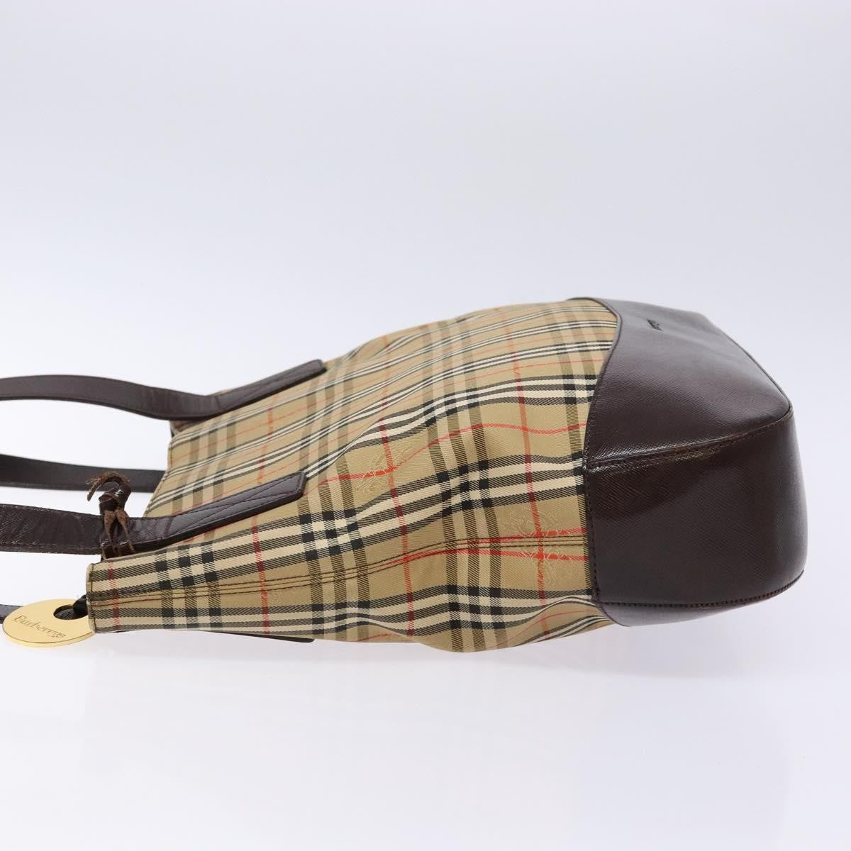 Burberry Nova Check Tote canvas check pattern, BEIGE, CANVAS, Tote bag