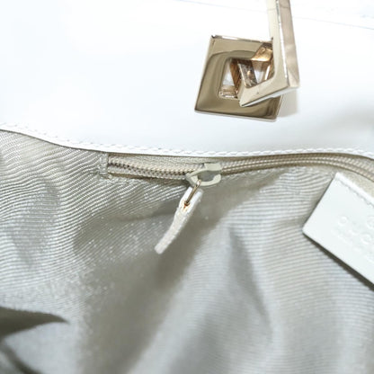 Gucci Vintage Bucket Shopping Tote GG Canvas, BLUE, CANVAS, Tote bag