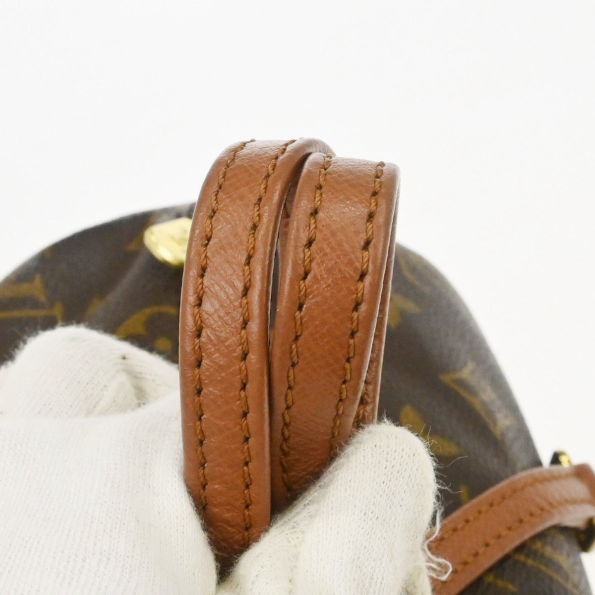 Louis Vuitton Papillon Handbag Monogram Canvas, Brown, Canvas, Handbag