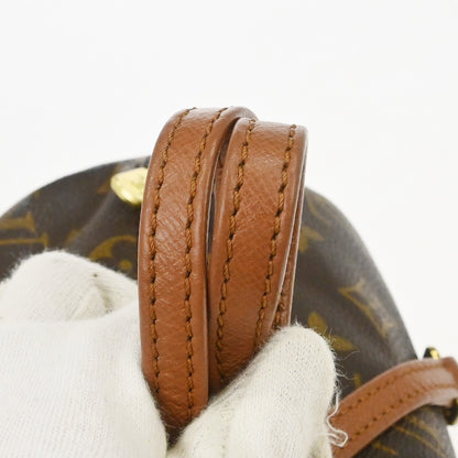 Louis Vuitton Papillon Handbag Monogram Canvas, Brown, Canvas, Handbag