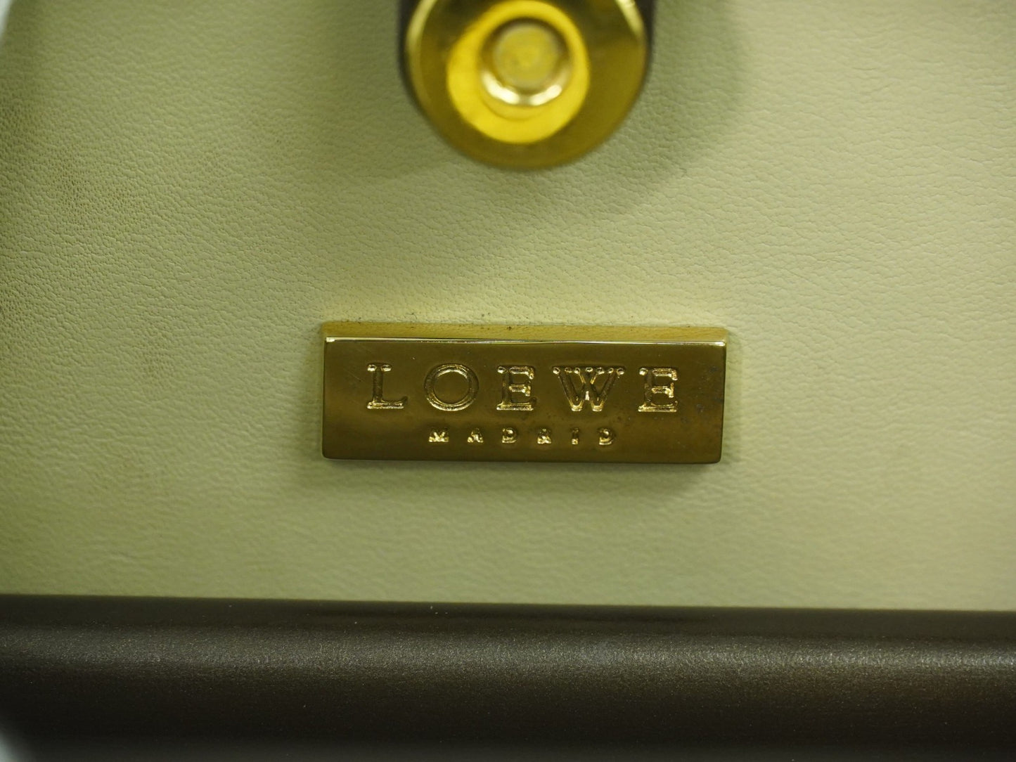 Loewe Postal Bag Leather, BROWN, LEATHER, Crossbody bag