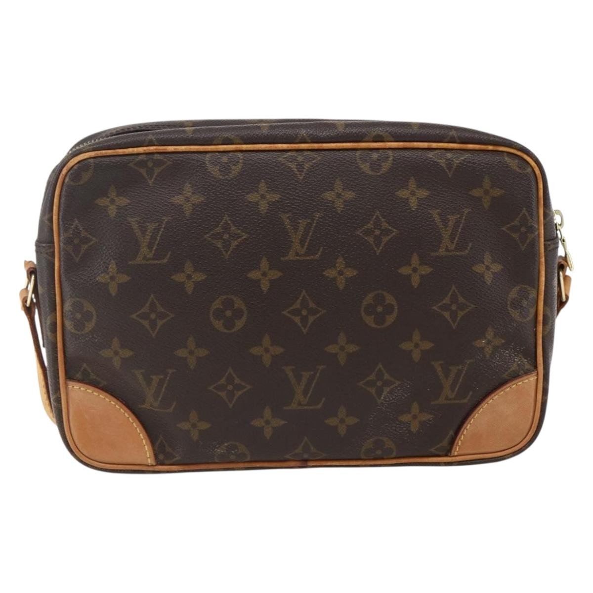 Louis Vuitton Trocadero Handbag Monogram Canvas, BROWN, CANVAS, Shoulder bag