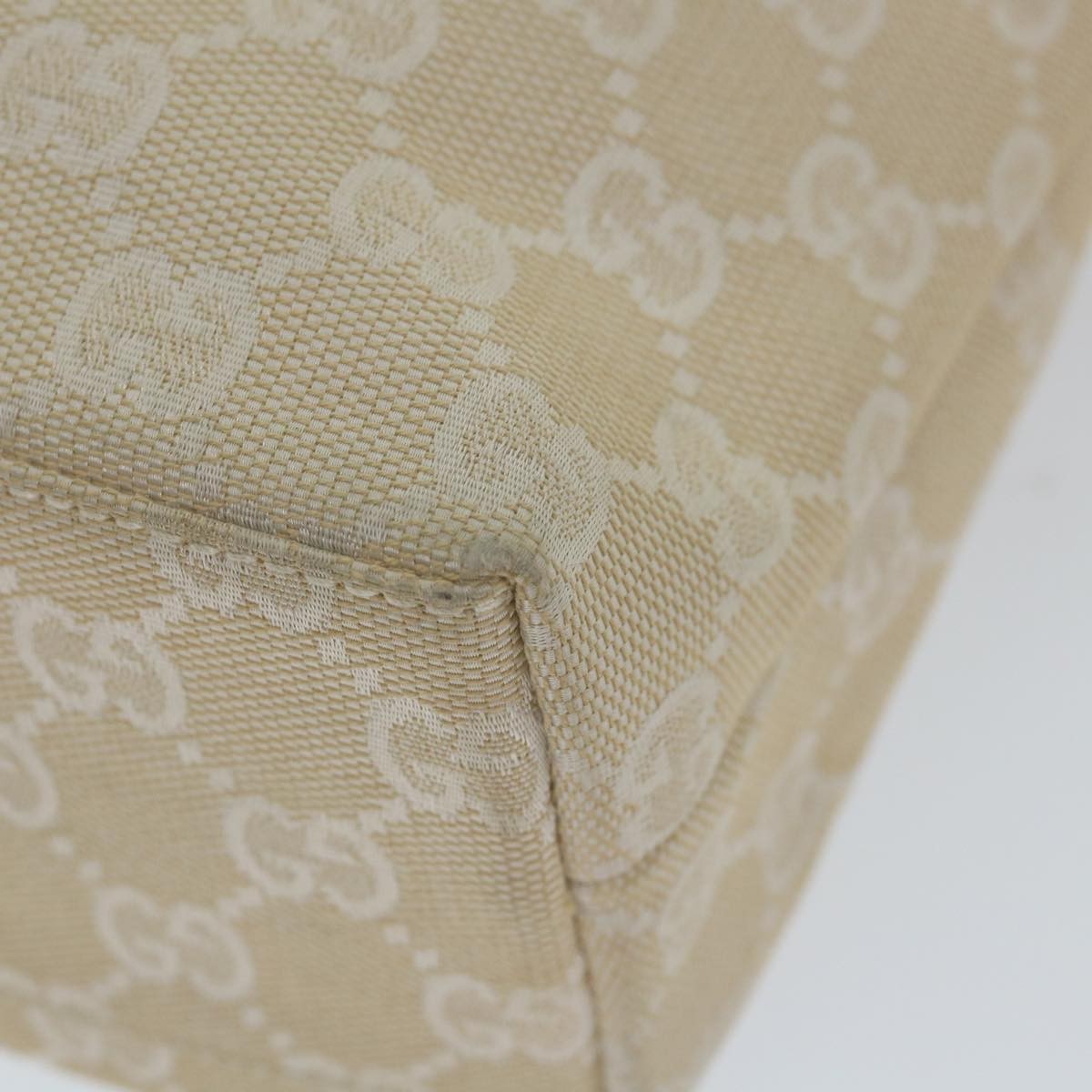 Gucci GG Canvas Bag Canvas, BEIGE, CANVAS, Handbag