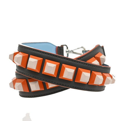 Fendi Mini Strap You Short Shoulder Strap Studded Leather, MULTICOLOUR, LEATHER, Straps