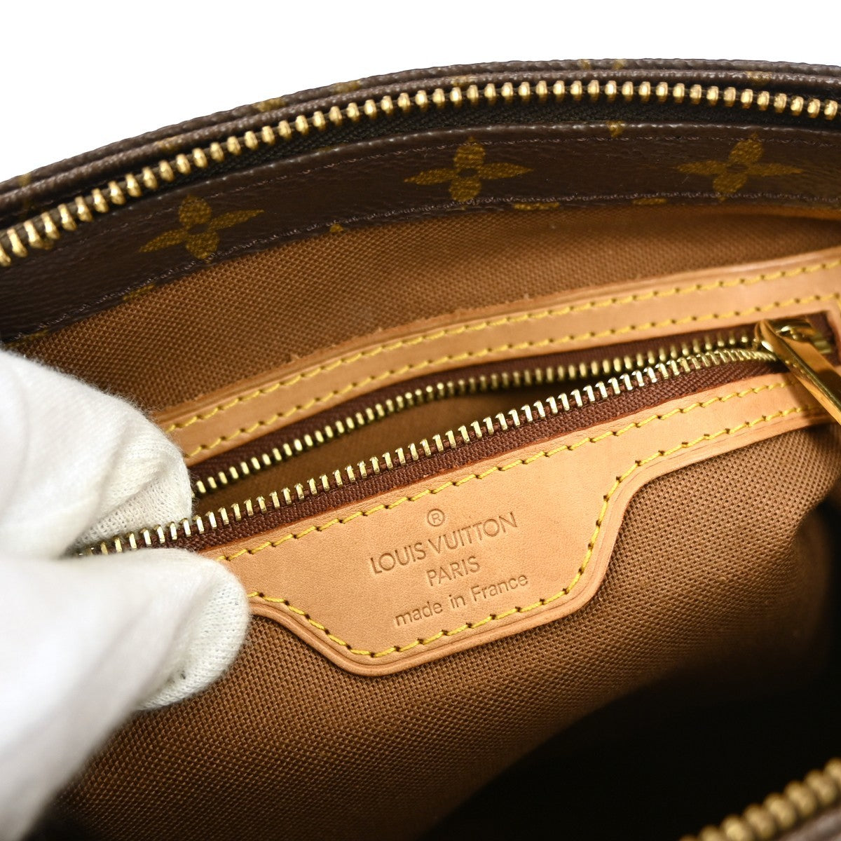 Louis Vuitton Cabas Piano Monogram Canvas, BROWN, CANVAS, Tote bag