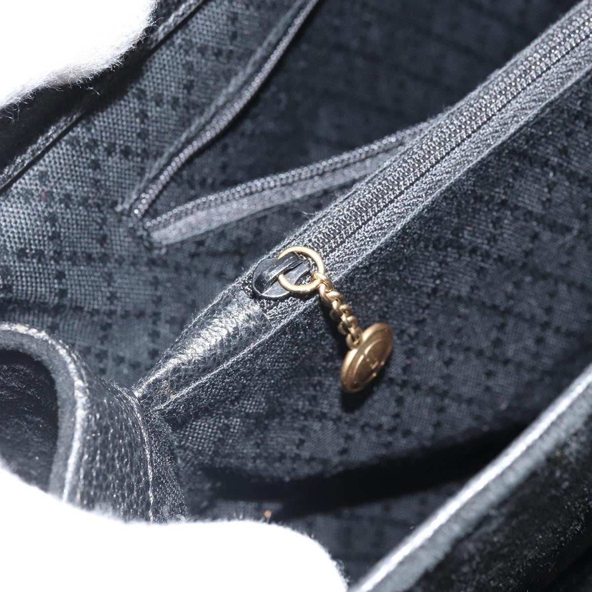 Gucci Bamboo tote bag Suede, Black, Suede, Tote Bag