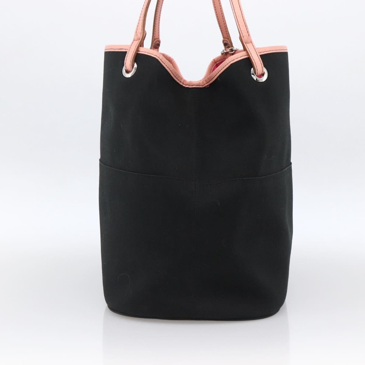 Burberry Blue Label Tote Bag Canvas, BLACK, CANVAS, Tote bag