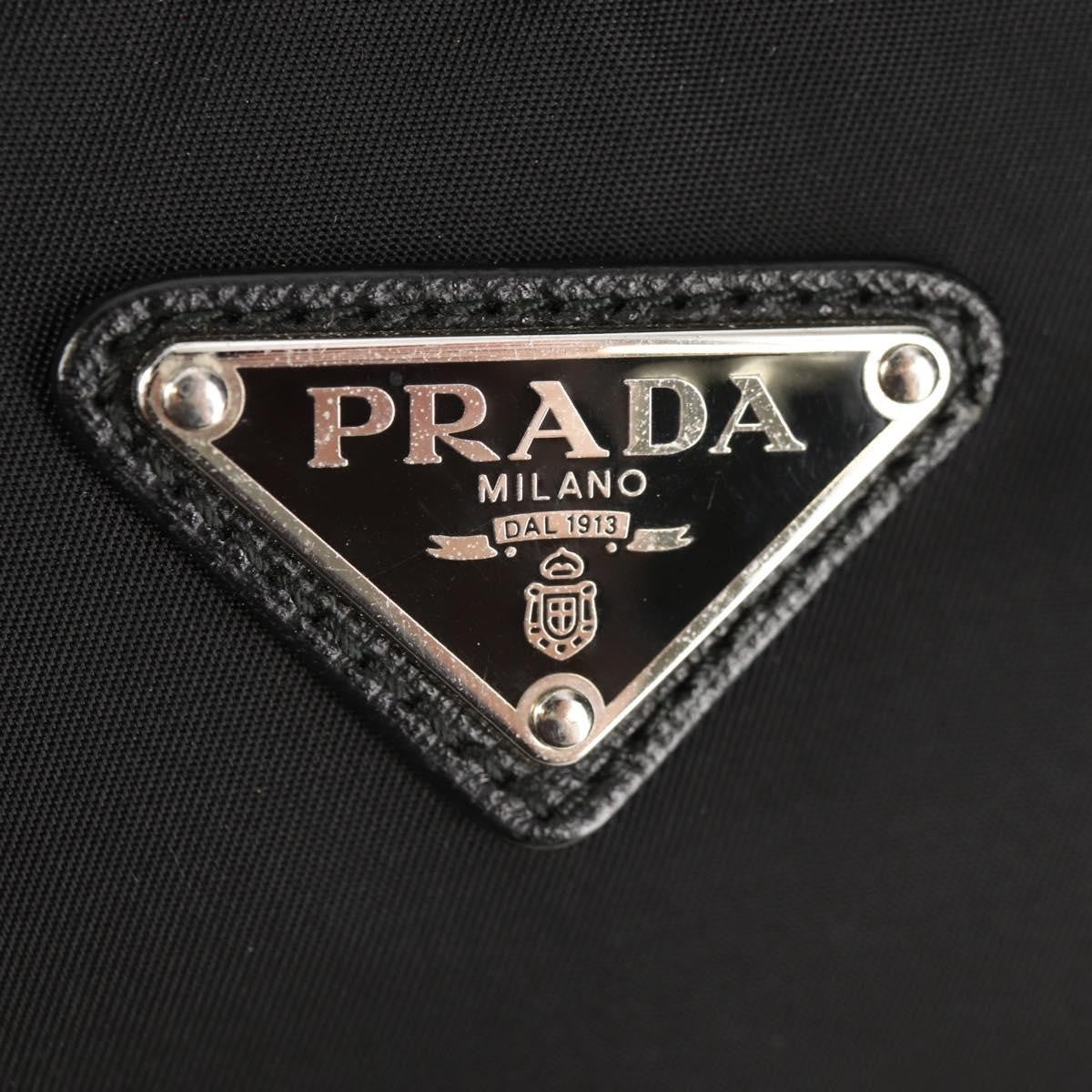 Prada Vintage Tote Tessuto, BLACK, NYLON, Tote bag