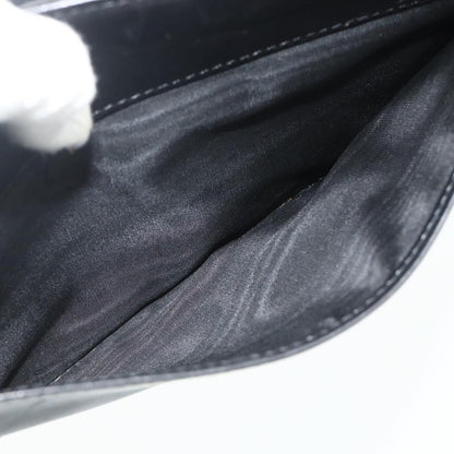 Celine Clutch Bag Leather, Black, Leather, Clutch