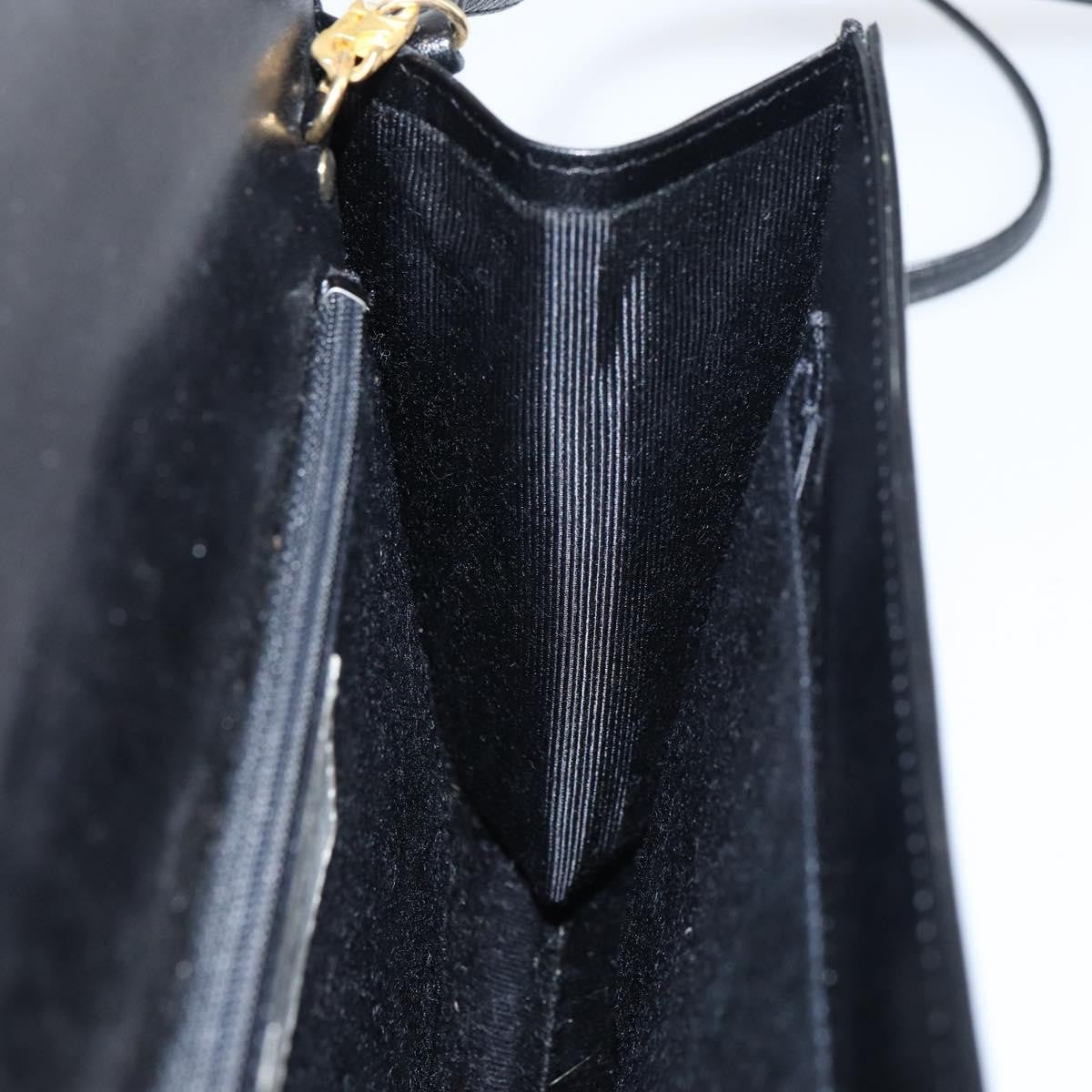 Givenchy Vintage 4G shoulder bag Leather, BLACK, LEATHER, Shoulder bag