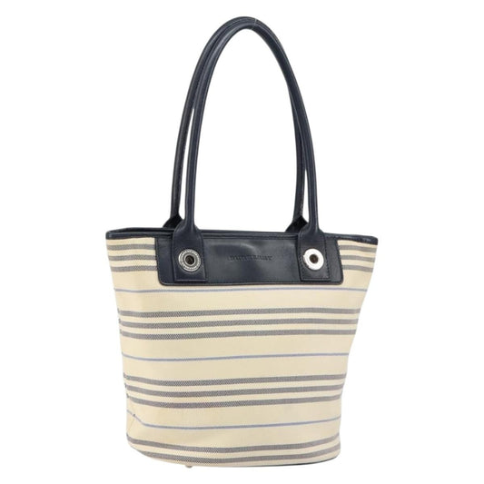 Burberry Vintage tote bag Canvas, BEIGE, CANVAS, Tote bag