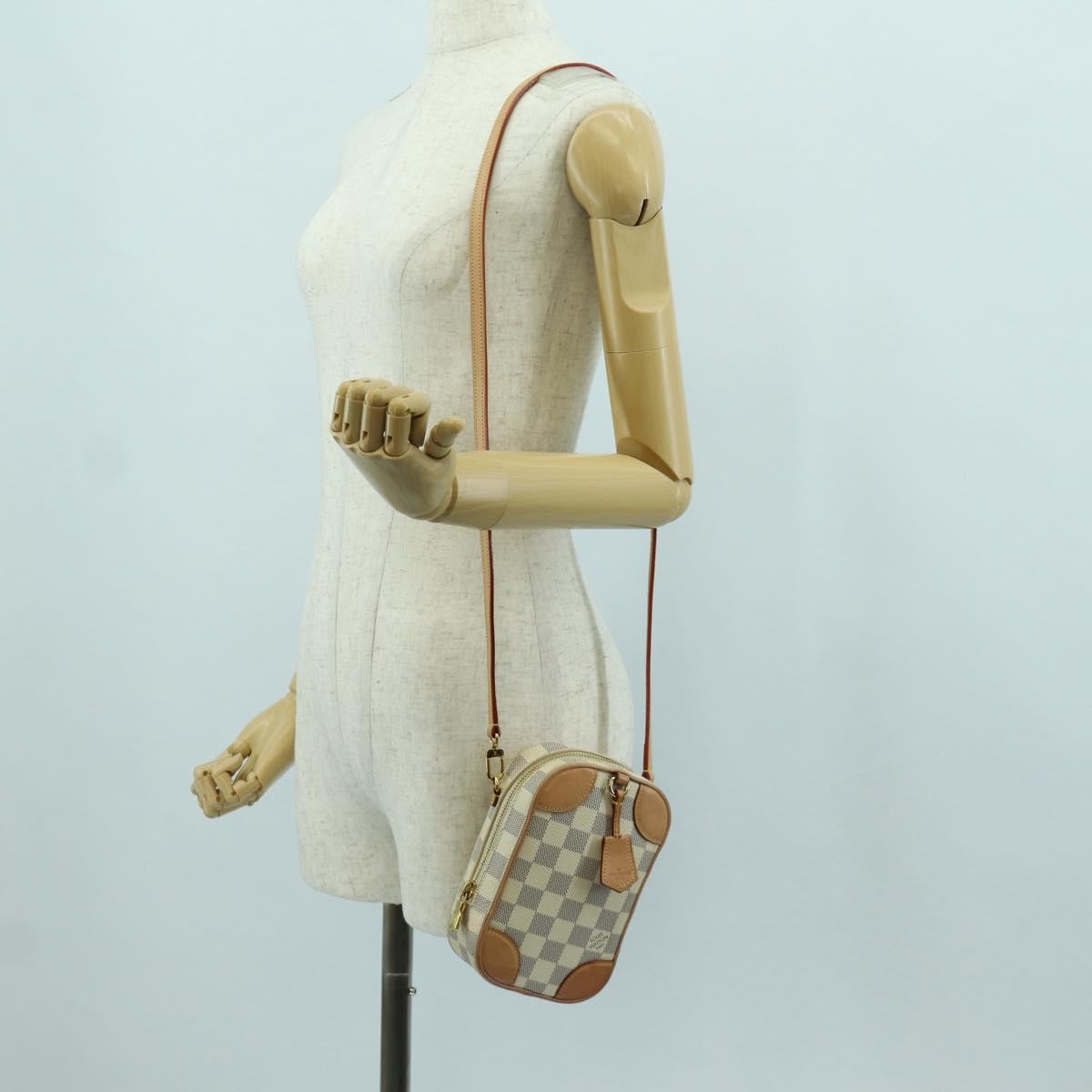 Louis Vuitton NeoKapi Handag Damier, BEIGE, CANVAS, Clutche & pouche