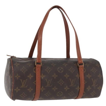 Louis Vuitton Papillon Handbag Monogram Canvas, BROWN, CANVAS, Handbag