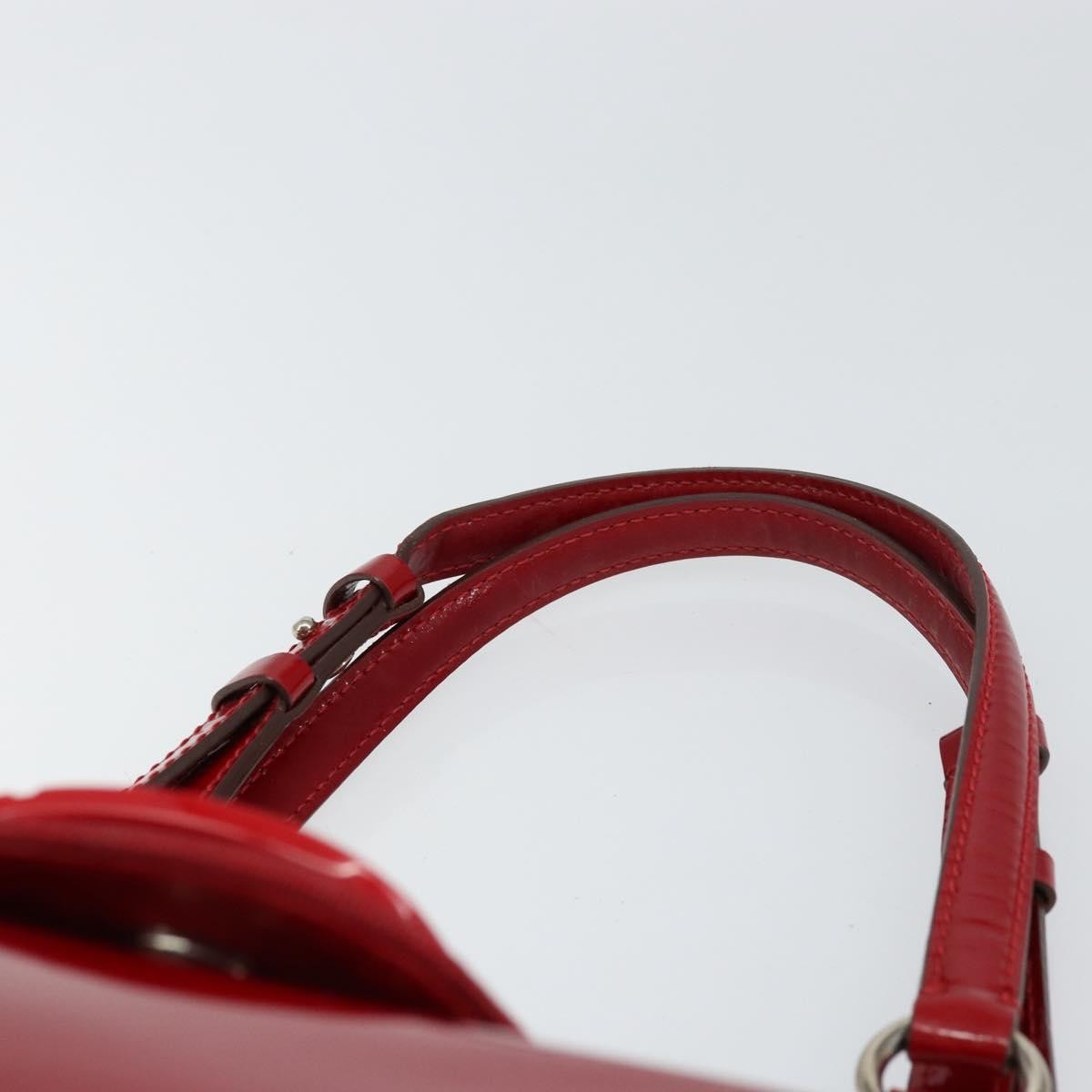 Salvatore Ferragamo Vintage Tote bag Patent Leather, Red, Patent Leather, Tote Bag
