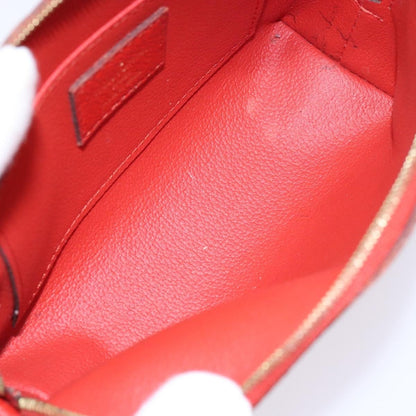 Louis Vuitton Cosmetic Pouch Monogram Empreinte Leather, RED, LEATHER, Toiletry Case