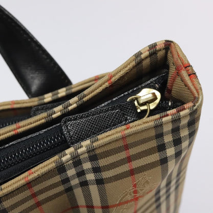 Burberry Shoulder Bag Nova Check Canvas, BEIGE, CANVAS, Shoulder bag