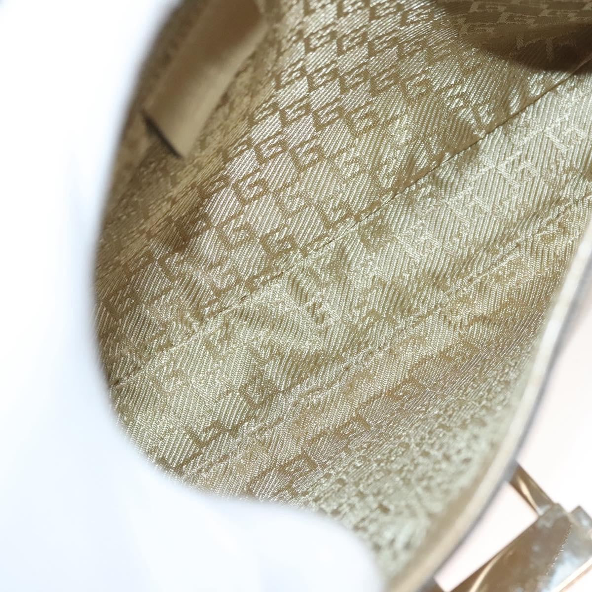 Gucci Vintage Jackie Handbag Leather, BEIGE, LEATHER, Handbag