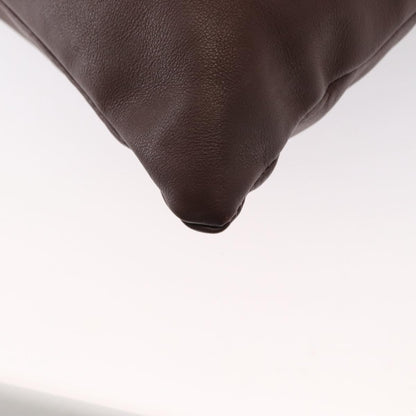 Burberry Big Crush Tote Leather and House Check Canvas, BROWN, LEATHER, Handbag