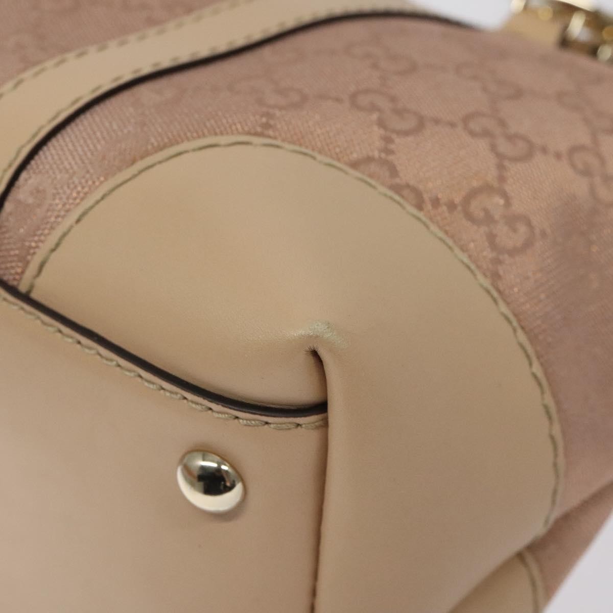 Gucci Lovely Heart Interlocking G Tote GG Canvas, PINK, CANVAS, Tote bag