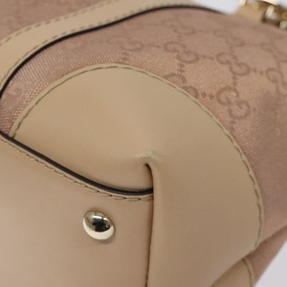 Gucci Lovely Heart Interlocking G Tote GG Canvas, PINK, CANVAS, Tote bag