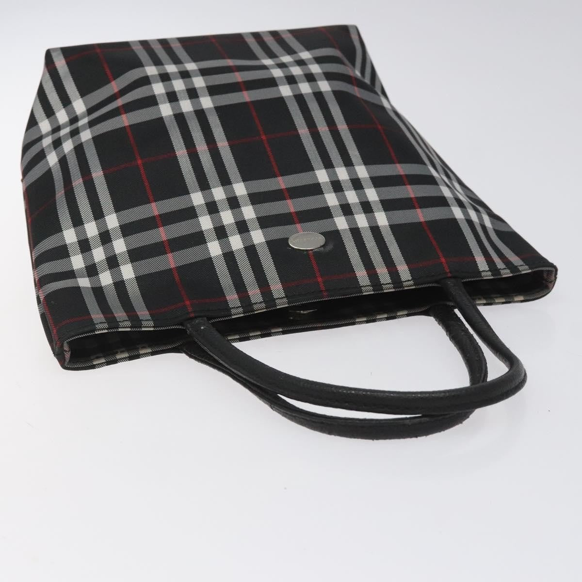 Burberry Nova Check Tote Nylon, Black, Nylon, Handbag